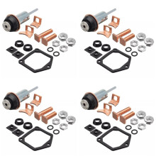 4X Universal Motor Solenoid Repair Rebuild Kit Plunger Contacts Set for
