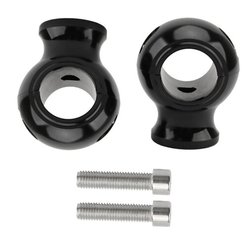 32mm Motorcycle Handlebar Riser Bar Mount Handle Clamp for  Softail Dyna Fat Bob 2