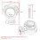 32mm Motorcycle Handlebar Riser Bar Mount Handle Clamp for  Softail Dyna Fat Bob 8