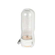 Practical Pet Outdoor Water & Food Feeding-White L