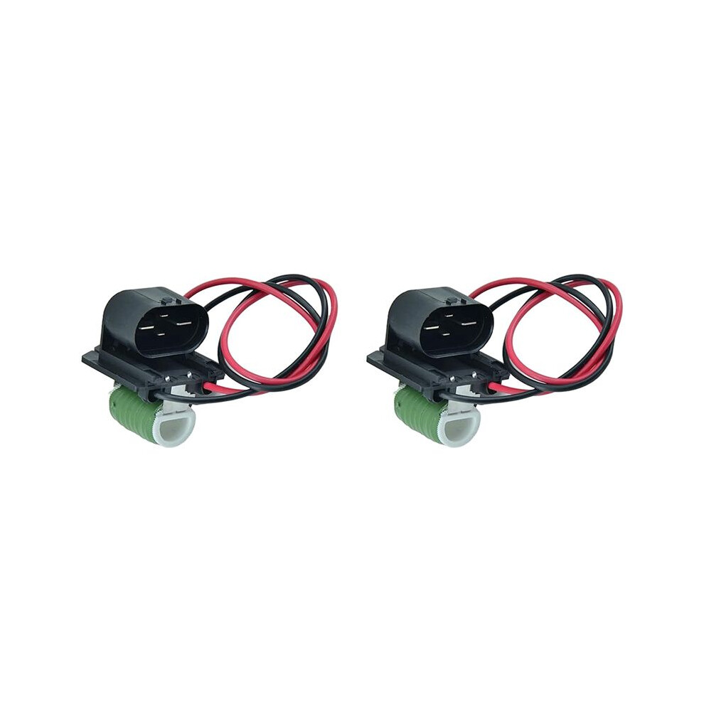 2X Radiator Fan Blower Motor Resistor Regulator Resistor 13427161 13289627 13427160 For Cruze Verano 6031137199224