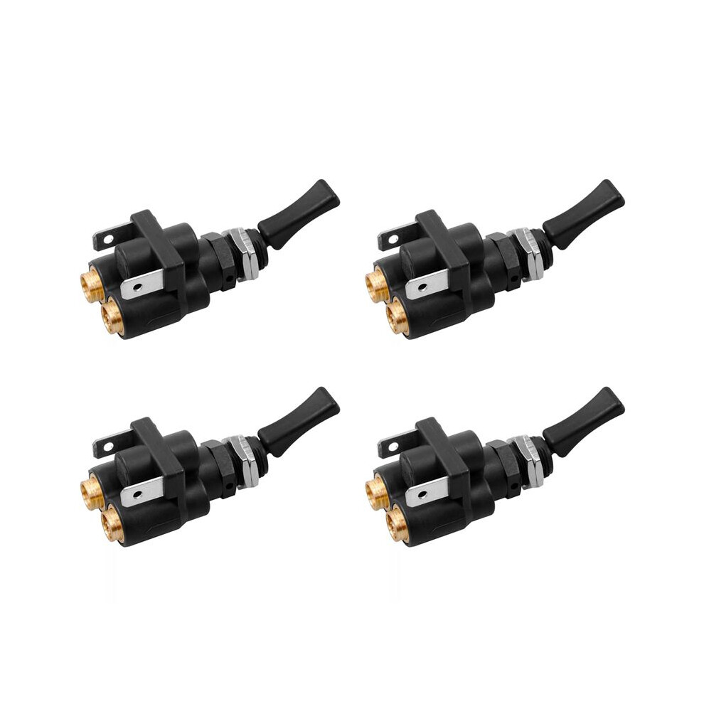 4X Car Air Electric Toggle Valve Paddle For K295-362-1 Black 6032376202423