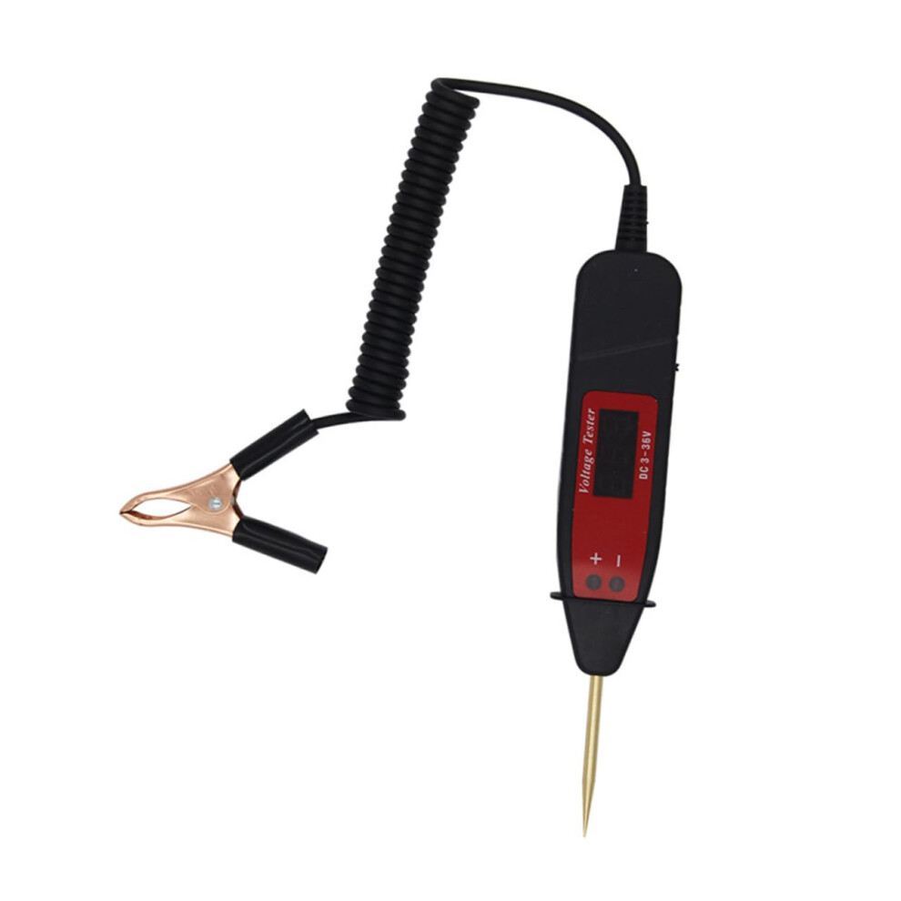 Electrical Tester Pen Continuity Tester Voltage Detector Car Circuit Probe Led Indicator Light 9187378609125