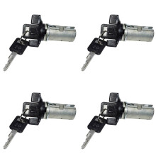 4X Ignition Key Lock Cylinder for C/K1500 R/V1500 Chevy 701398 Replacement