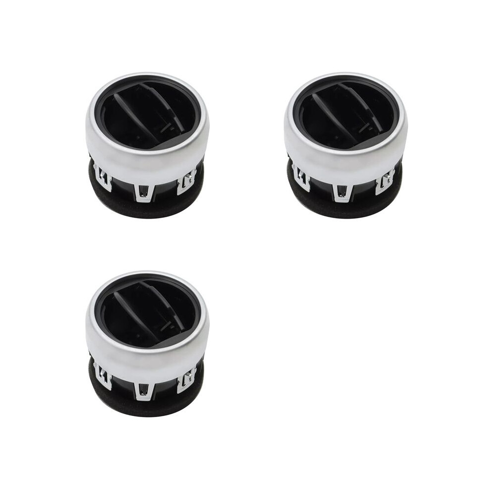 3X Front Interior Central Air Conditioning Vent Blinds A/C Air Vent Louvre Fr3z-19893-Ae For Mustang 2015-2020 6031748345492