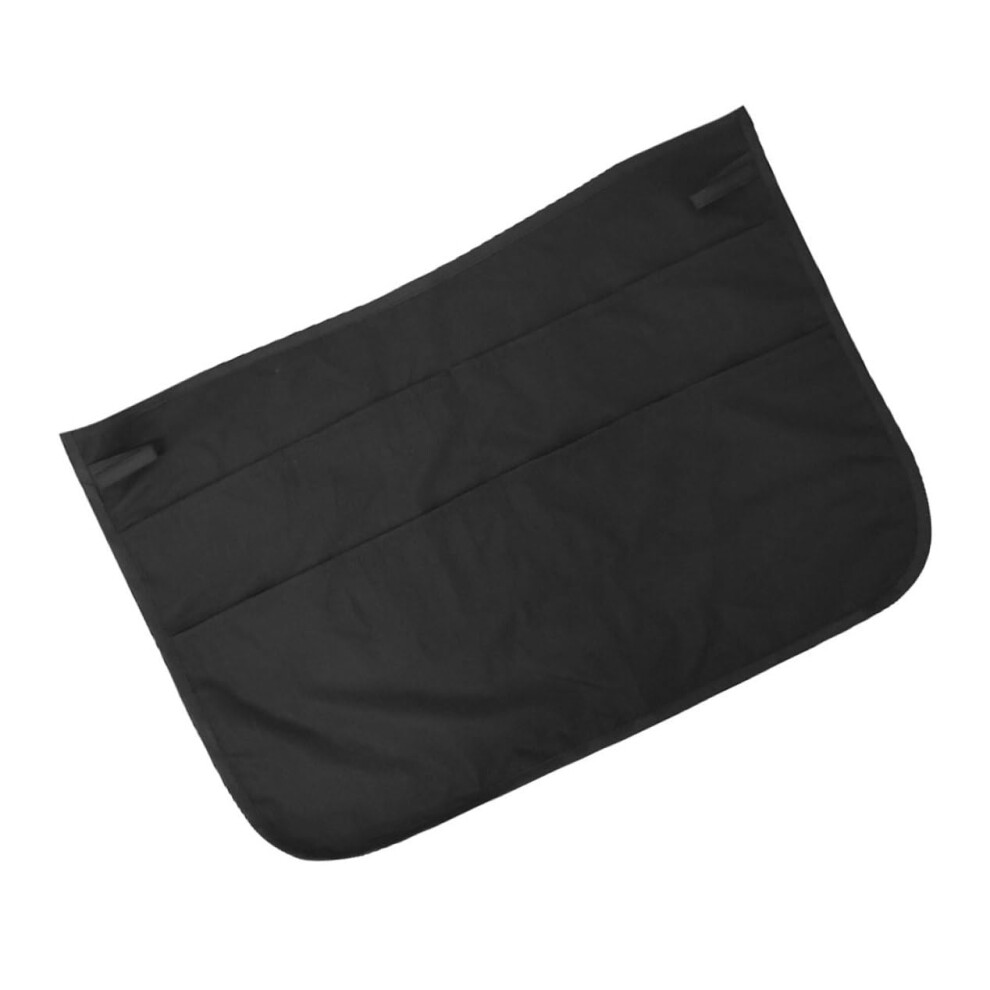 Shears Pouch Half Waist Apron For Hair Stylists And Waitresses Scissor Belt Holder Black 9347817848274