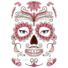 Korkenzieher aus Edelstahl – Halloween-Kostümaccessoires, festliche Dekoration, praktische Barwerkzeuge, Zuckerschädel-Tattoos für die