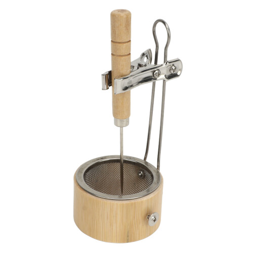 Κουτί Moxibustion από φυσικό ξύλο, φορητό δίχτυ που εξασφαλίζει υψηλή σταθερότητα και 2