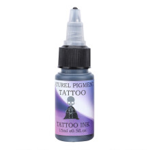Dynamic Shades tatoveringsblekk, sterke, klare farger, 15 ml/flaske, vegansk blekk for sikker og enkel bruk. Til Halloween-fester, nattklubber og