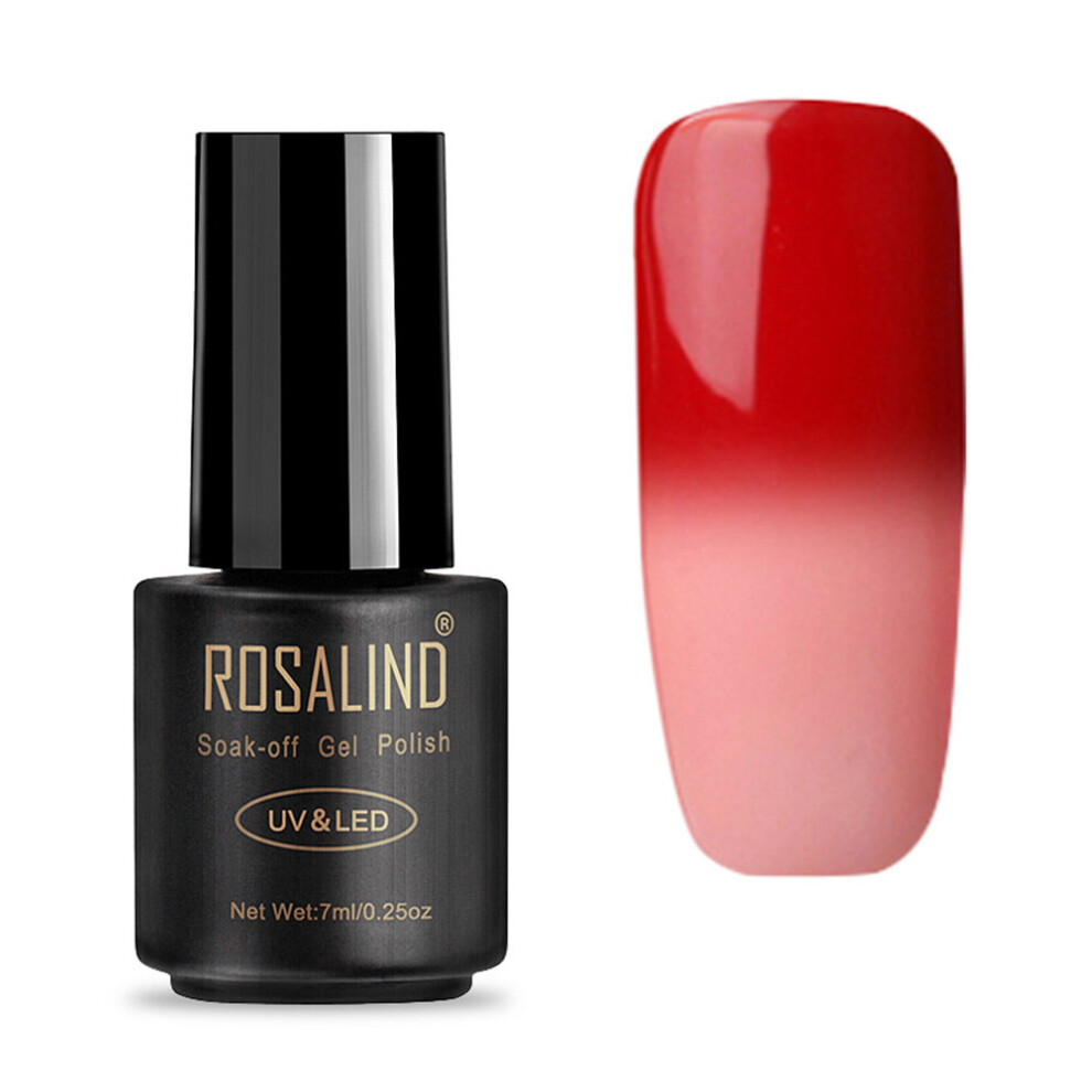 Temperature Color Changing Gel Polish, Eco Friendly Nail Polish Glitter Gel for Women, Non-Toxic Odorless Anti-Corrosive No Grainy Effect, Versatile