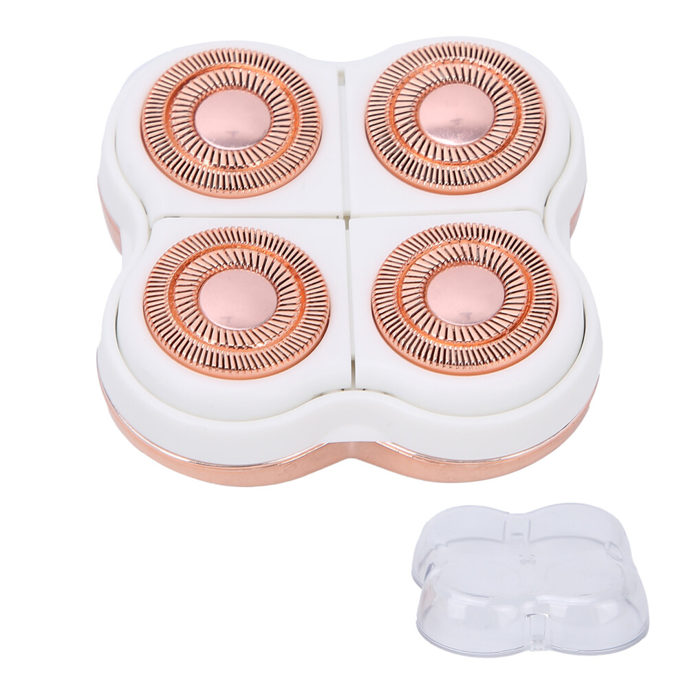 360 Degree Rotating Replacement Head For Legs Shaver, Floating Blade Net Skin Friendly Waterproof ABS Compatible With Flawless Electric Hair Remover
