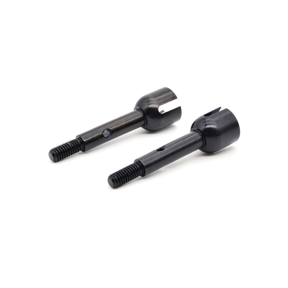 2Pcs Metal Rear Wheel Axle Cup 7505 For Zd Racing -10 Dbx10 1/10 Rc Car Upgrade Parts Spare Accessories Black 6032376212002