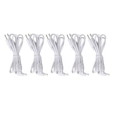 Câbles TENS pour électrodes, accessoires EMS, cordons de remplacement avec connecteur jack 2,35 mm vers 2 broches pour appareils TENS, câbles