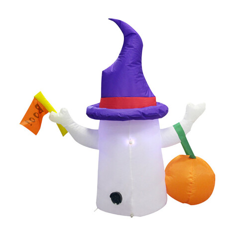 Φουσκωτά για το Halloween, Διακοσμητικά εξωτερικού χώρου, Μικτό χρώμα, Φάντασμα 120x86cm 2