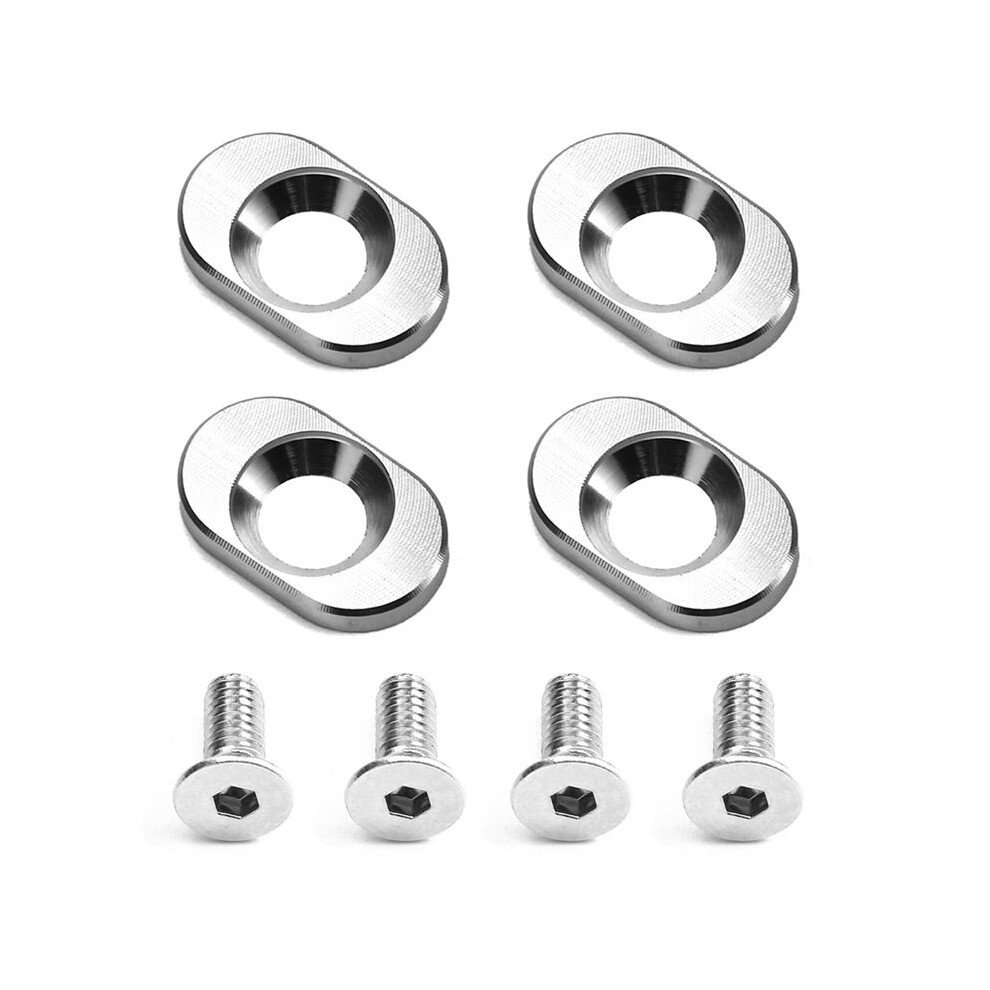 4Pcs Fixed Motor Reinforcement Component For 1/8 4Wd Sledge Metal Upgrade Parts Kit Rc Car Accessories 6032056749361