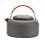 Lightweight Aluminum Camping Kettle 0.8L/1.4L with Rubber Handle 3