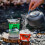 Lightweight Aluminum Camping Kettle 0.8L/1.4L with Rubber Handle 11