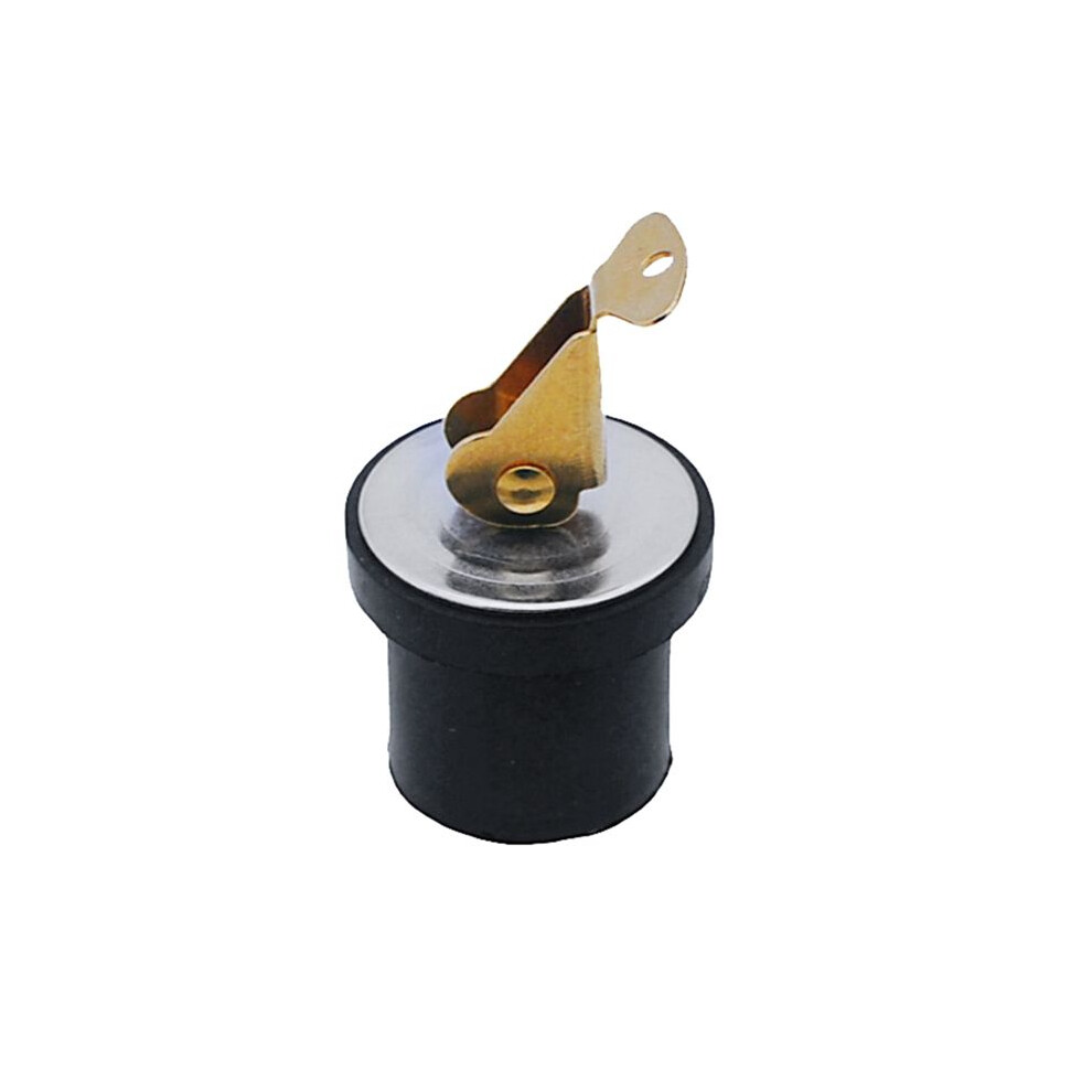 Compression Drain Plug Brass Screw Type Rubber Seal Yacht Boat Drain Plug For 7/8In Diameter Drains,Locks In Place 1Pcs 6032120431246