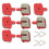032 Plaquettes de frein 29,5  30 mm RedCopper lot de 8 pièces 2