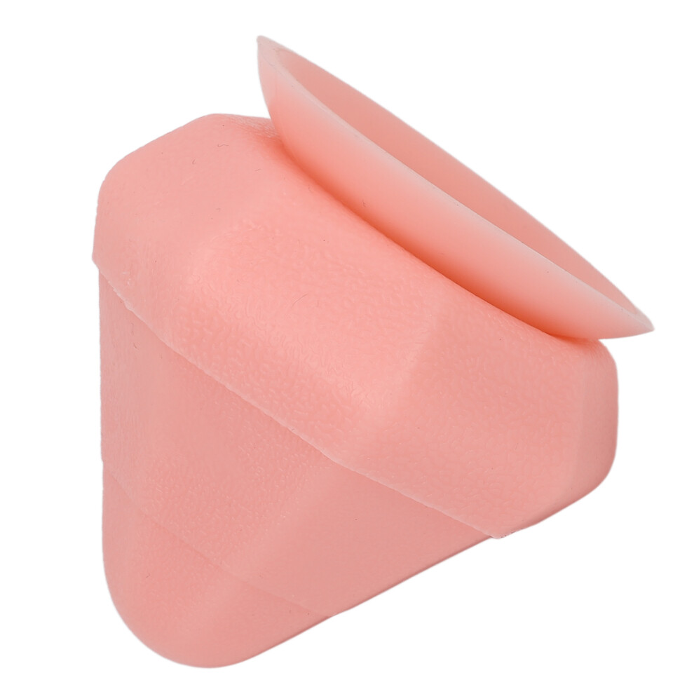 Light/Pink Silicone Myofascial Release Ball With Suction Cup Mount
