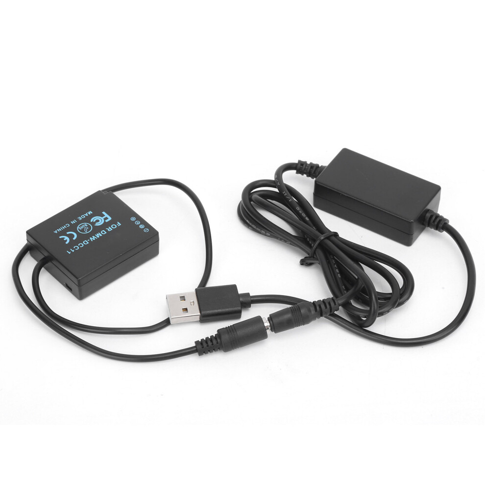 Usb Dummy Battery For Gf3/Gf5/Gx7 8V 4X1.7mm Power Bank Compatible 8441377556691