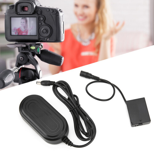 Extend Camera Life: LPE10 Dummy Battery for Canon 1100D-4000D