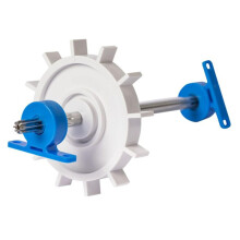 Pool Cleaner Turbine Drive Shaft C86 with 2 Turbine Bearings C80 for 180/280 C80 C86 EC80 EC86 Pool Cleaner