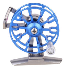 Aluminum Alloy Fly Fishing Reel with Drag Control, Metal Fishing Wheel for Freshwater and Saltwater Anglers