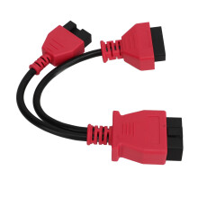 OBD I Adapter for Mitsubishi Hyundai 12+16 Pin Diagnostic Plug Replacement