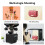 Portable 250mm Folding Photography Light Box with 3 Light Modes & 12 Backgrounds 6
