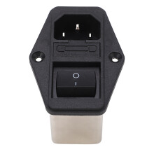 Filtre de puissance EMI, Prise IEC, Suppresseur de bruit pour équipement médical, AC 115-250V