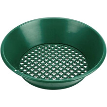 Gold Classifier 14 Inch Mesh Sifting Pan Plastic Gold Sifter For Sand Beach Metal Detecting Tools