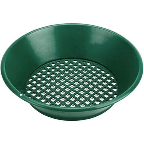 Gold Classifier 14 Inch Mesh Sifting Pan Plastic Gold Sifter For Sand Beach Metal Detecting Tools