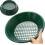 Gold Classifier 14 Inch Mesh Sifting Pan Plastic Gold Sifter For Sand Beach Metal Detecting Tools 5