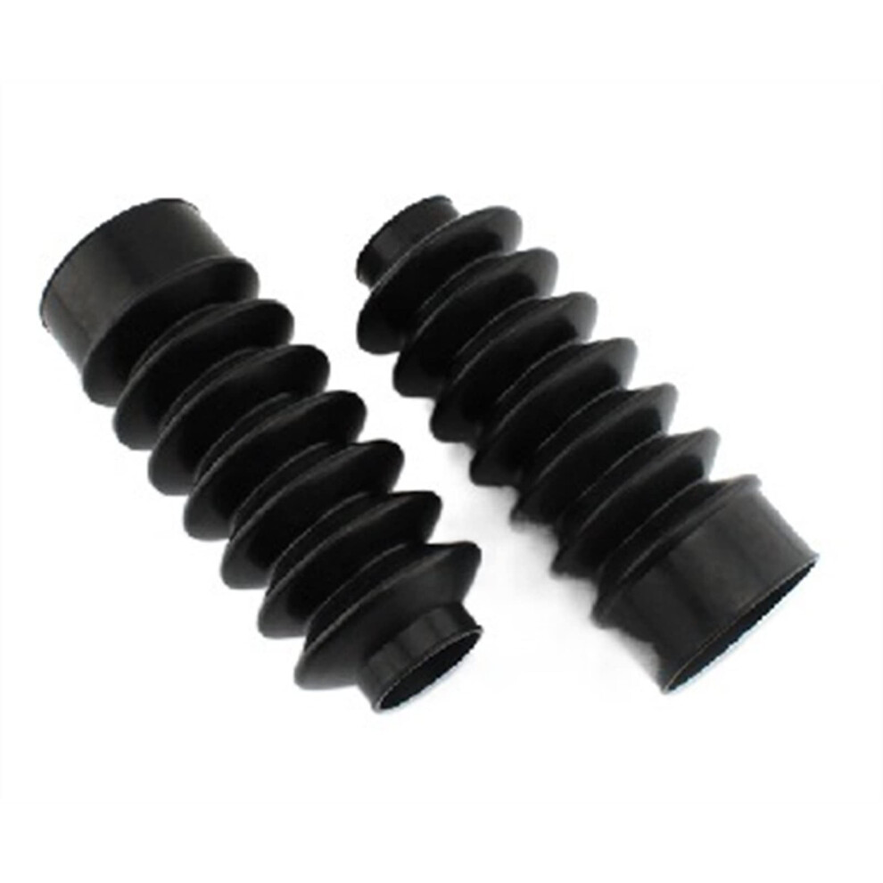 39Mm Motorcycle Fork Boots Rubber Gaiters For Harley Sportster Xl Fxd Shock Absorption 9199774256971