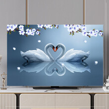 TV Protector Cover For 3275 Inch Displays Landscape Painting DustProof Screen Cover Goose 55Inch Artwork