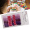 12Pcs Bright Gradient Embroidery Thread Polyester for Handicrafts Purple Series 16