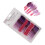 12Pcs Bright Gradient Embroidery Thread Polyester for Handicrafts Purple Series 4