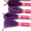 12Pcs Bright Gradient Embroidery Thread Polyester for Handicrafts Purple Series 5
