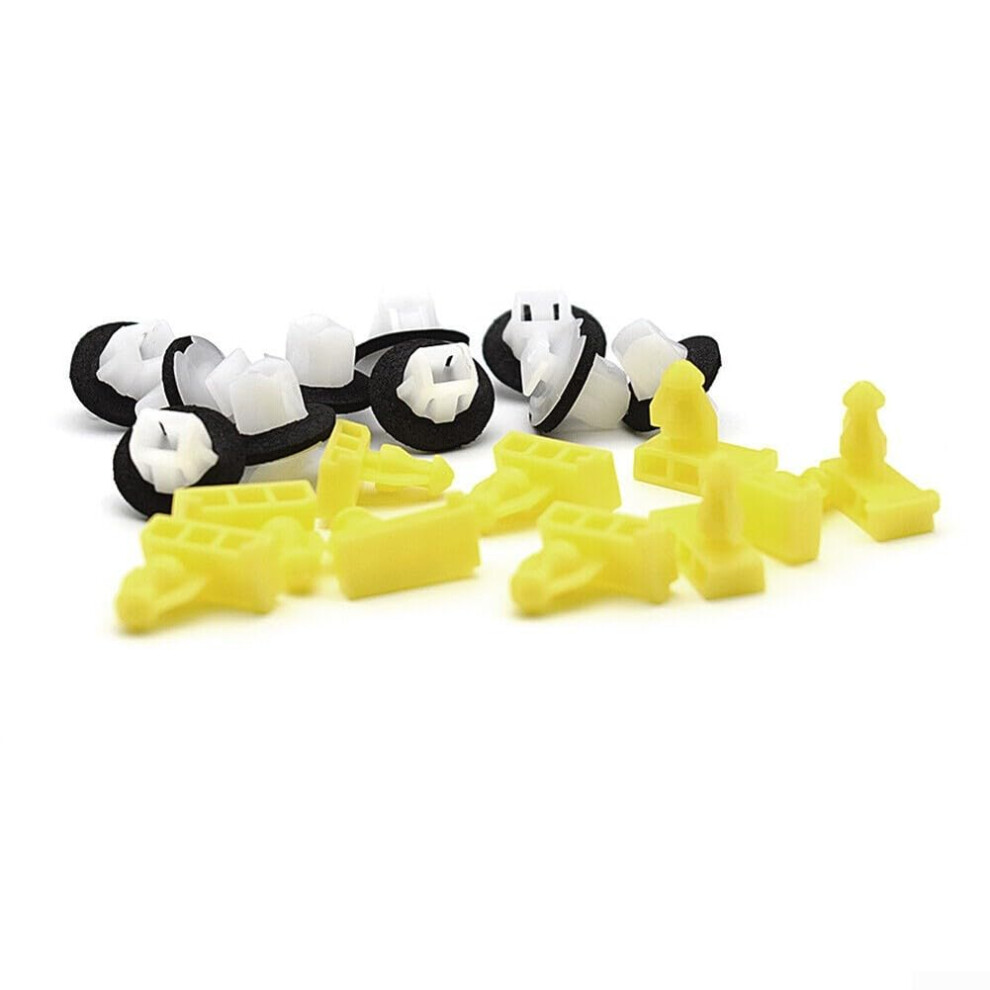 Wheel Arch Trim Clips And Fender Moulding Fasteners For Nissan Xtrail Juke Murano 20Pcs Set 9347817849882