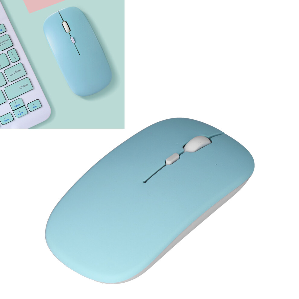 Rechargeable Dualmode Wireless Mouse 400Mah Ergonomic & Silent Green 3151377559756