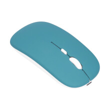Mouse senza fili DualMode 400mAh 14500 Ciano-Nero