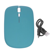 Draadloze muis met ingebouwde lithiumbatterij, stille werking, oplaadbare Bluetooth-muis met ergonomisch ontwerp, compatibel met MacBook, iPad en