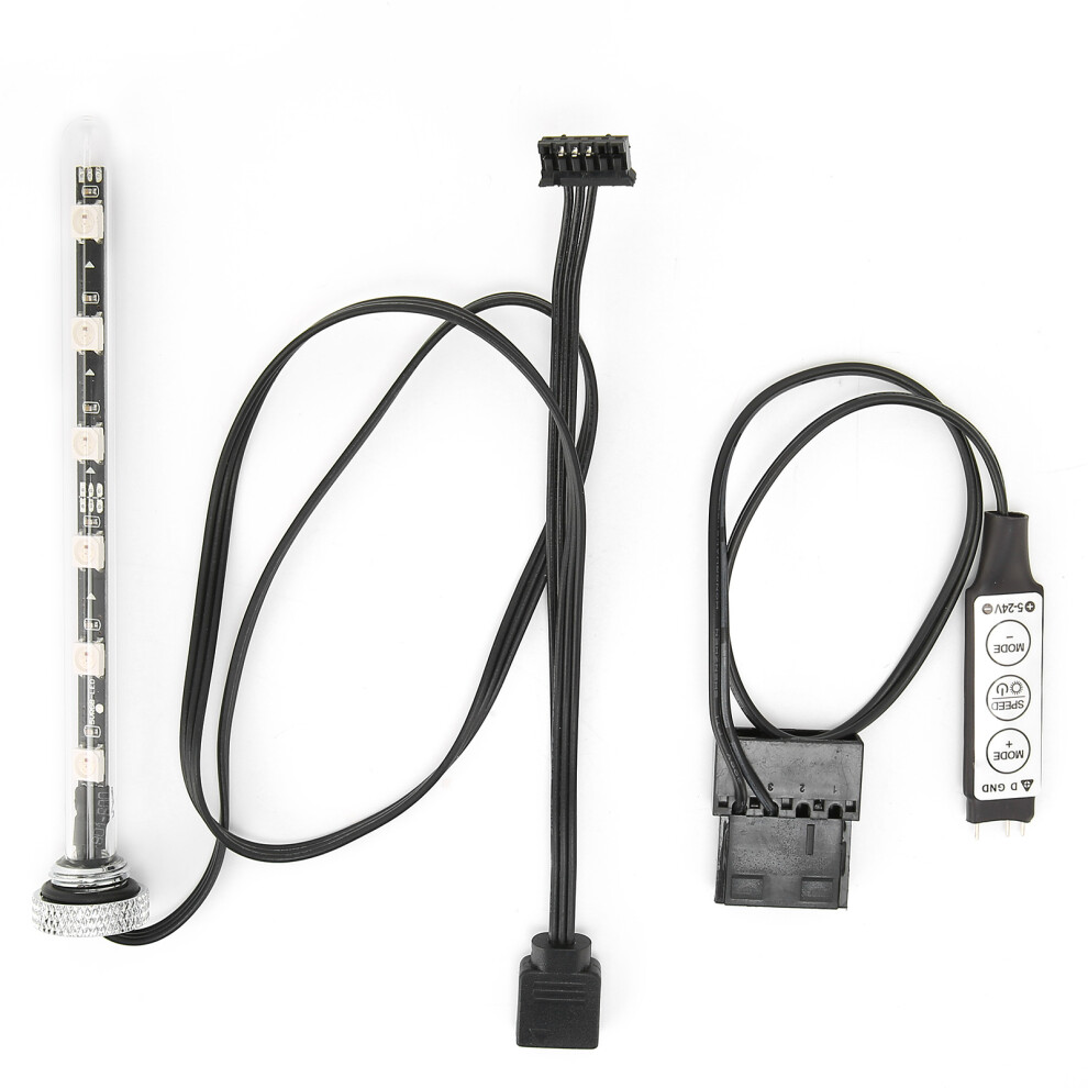 Argb Splitter Cable For Computer Chassis, 5V 3 Pin Addressable Rgb Extension Cable With Led Sync Cable Plug And Play Design For Pc Fans Rgb Lighting S 9176269509187