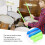 4Pcs 5A Nylon Drum Sticks with Non-Slip Grainy Handle for Beginners 6