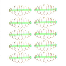 Inline Fishing Feeder Coil 10PC Spring Metal Bait Thrower Tackle for Australia