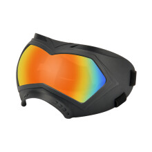 Pet Sunglasses Dog Snow Goggles Dustproof Pet Sun-black red