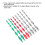 Durable 8 Pcs Reflective Bird Repeller Rods, 29cm Garden Yard Orchard 9