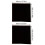 Black Fish Tanks Background Film Sticker Paper Cling-40x80cm 3