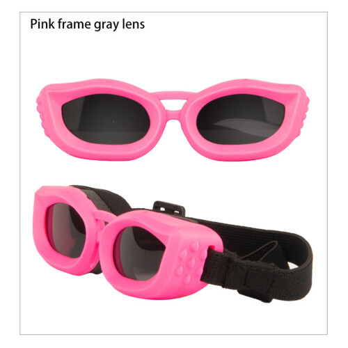 Windproof Pet Sunglasses Suitable for Medium Large Dogs-red red 1